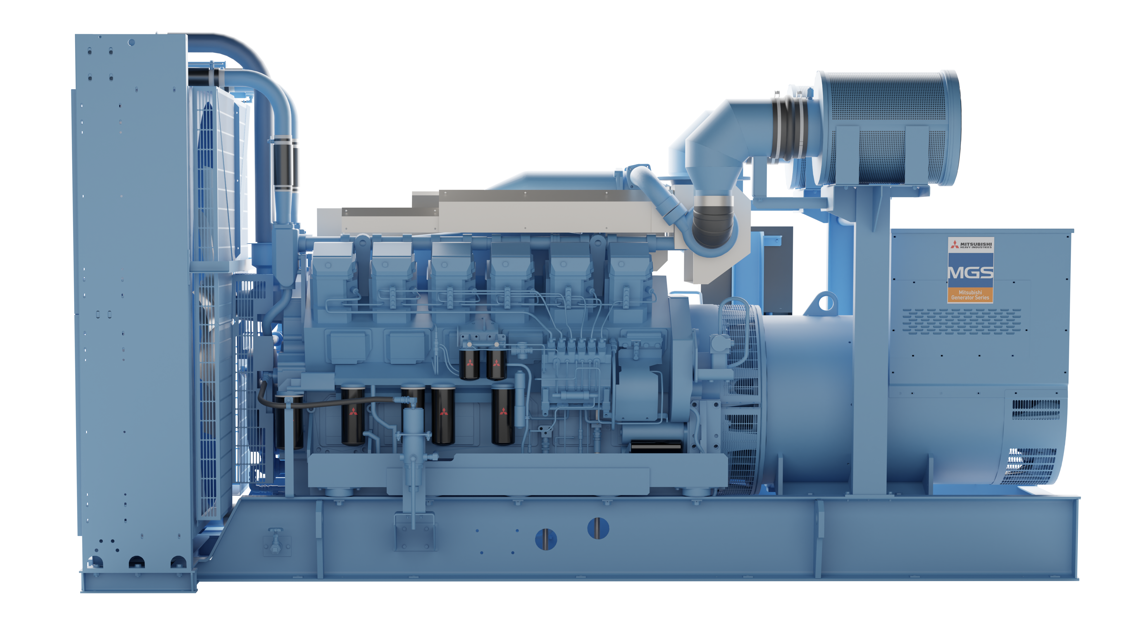 Diesel Generator Sets MGS1000B | Mitsubishi Heavy Industries